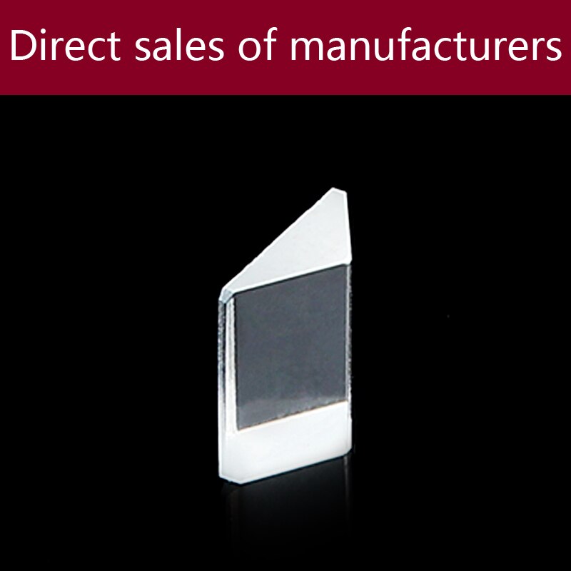 Quartz glass triangular prism(3.6x3.6x6mm)