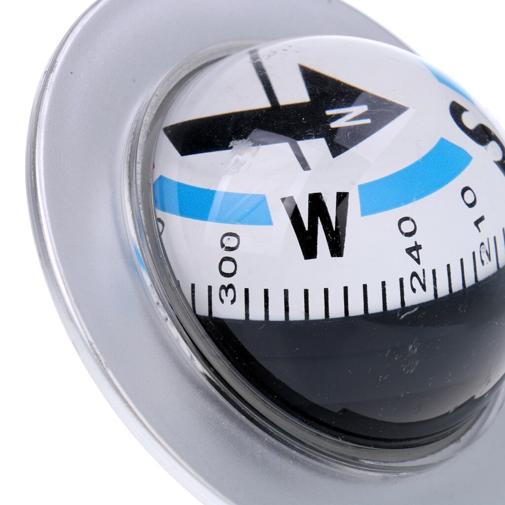 Flexibele Lezen Auto Dashboard Kompas Bal 360 Graden Draaien Voertuig Boot Marine Navigatie