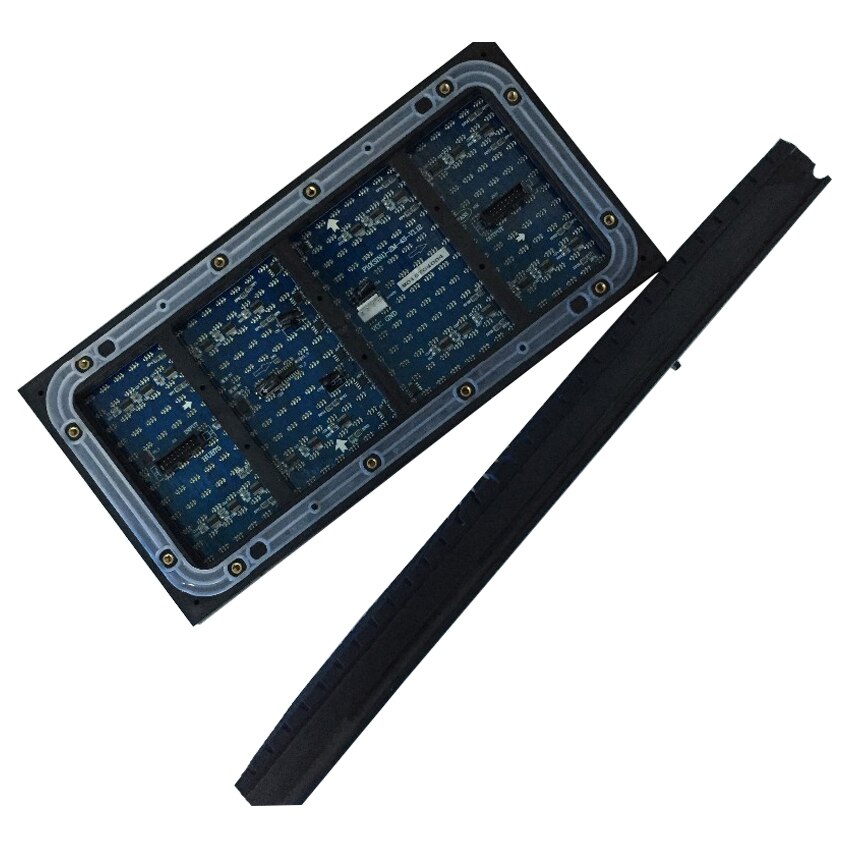 P10 DIP570 32x16dots módulo led a todo color al aire libre 320*160mm, pantalla de visualización led rgb, cartelera de pared de vídeo led para exteriores