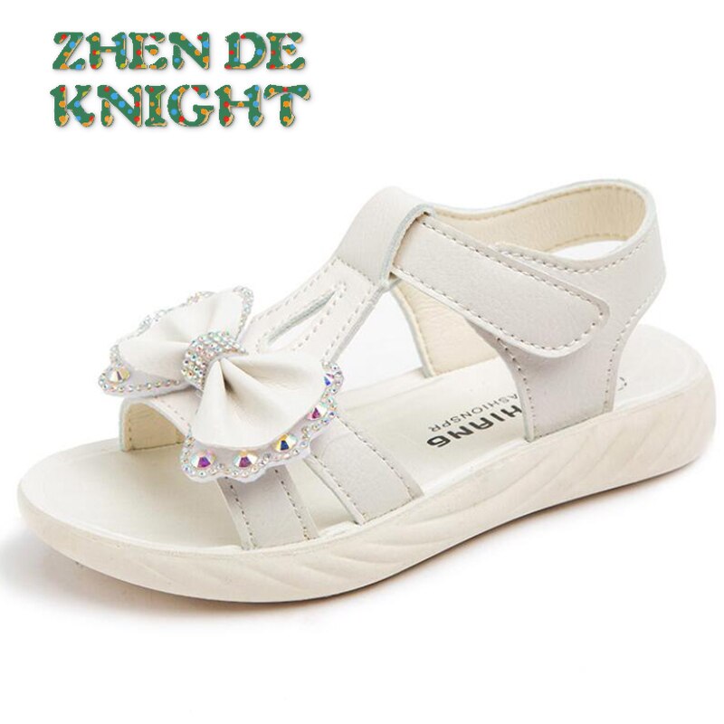 Children's Sandals Summer Girls Shoes Princess kids Sandals For Girls Lovely Rhinestone Butterfly Beach Shoes