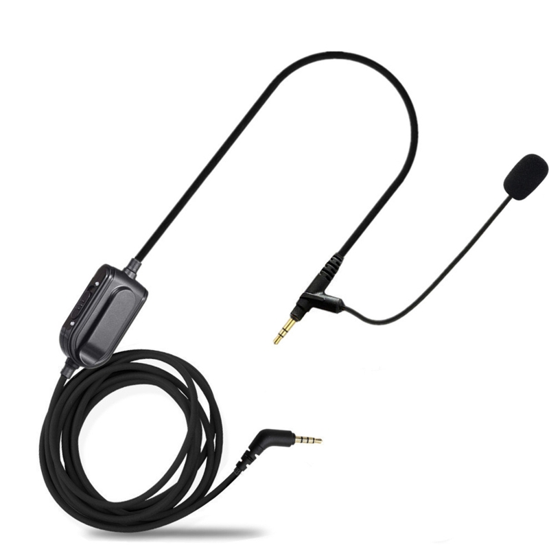 Voip Hoofdtelefoon Kabel Met Microfoon Voor Boompro Gaming Headset V-MODA Crossfade LP2 M-80 Audio-Lijn Met Mute