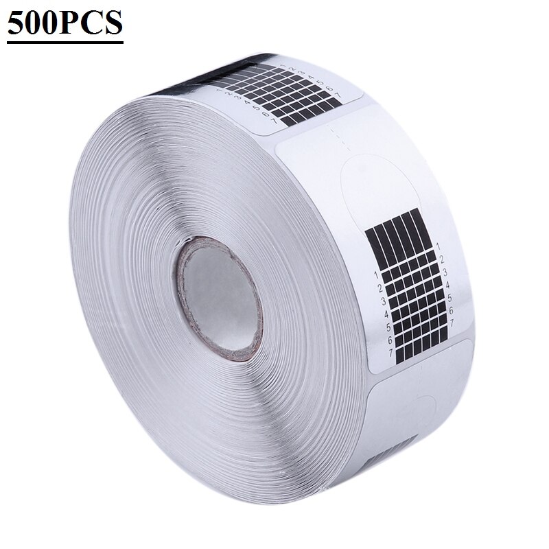 50pcs Nail Forms Supplies Tools Nail Extension Nail Form for Nails Art Acrylic UV Gel Extension Forms