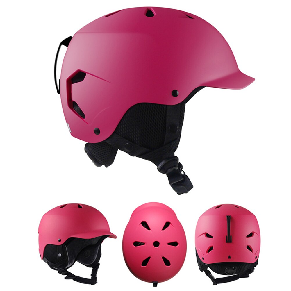 Unisexe intégralement moulé adulte ultra-léger hiver Snowboard Anti-Impact ski casque EPS sécurité Sports de plein air équitation réglable