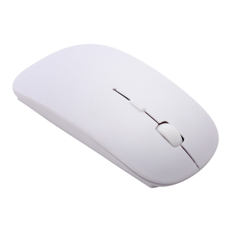 L3 Wireless Mouse 2.4G 1600DPI Bluetooth Dual-Mode Mouse For Laptop Notebook PC Computer Peripherals: white