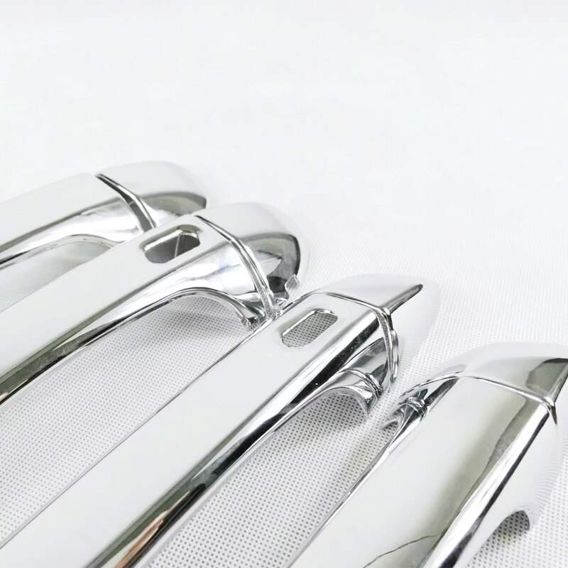 Poignées de porte extérieur chromées pour VW Volkswagen Passat B8 Sedan Wagon – , avec cadre, garniture de voiture