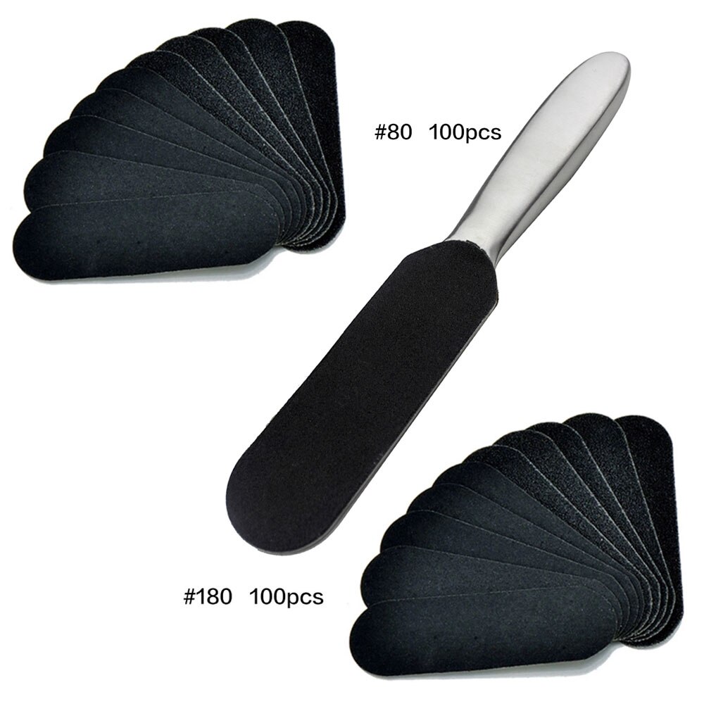 Foot Files Replace Sanding Cloth Pedicure Feet Files Foot-Care-Tool File-Calluses-Remover Dead Skin Foot Rasp Refill