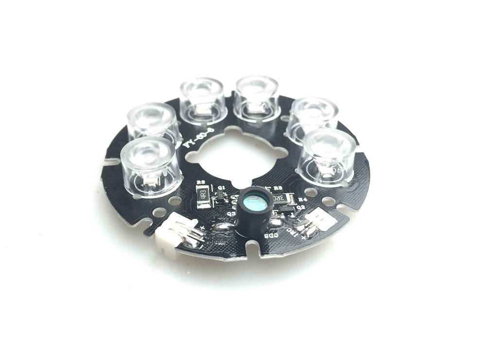 CCTV Nano-Infrared 6Array FY-60-6 IR LED Board For IR cameras Night Vision Outside Diameter 60mm Inside Diameter 17mm