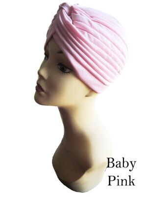 Retail Women's Beanies Muslim Turban Women Big Satin Bonnet Elastic Turban Dastar Imamah