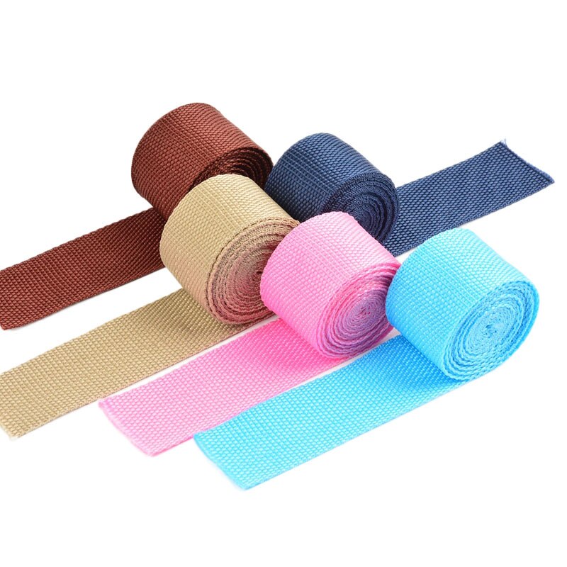 5 Meter 20Mm Canvas Lint Heuptas Verdikking Katoen Webbing Canvas Singels Knapzak Strapping Naaien Tas Riem Accessoires