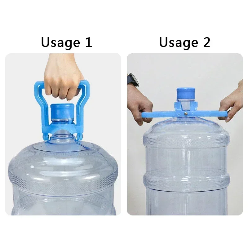 Cubos con asa para botella de agua, herramientas de transporte con mango ergonómico, portadores de cubo de agua para oficinas, escuelas, restaurantes,