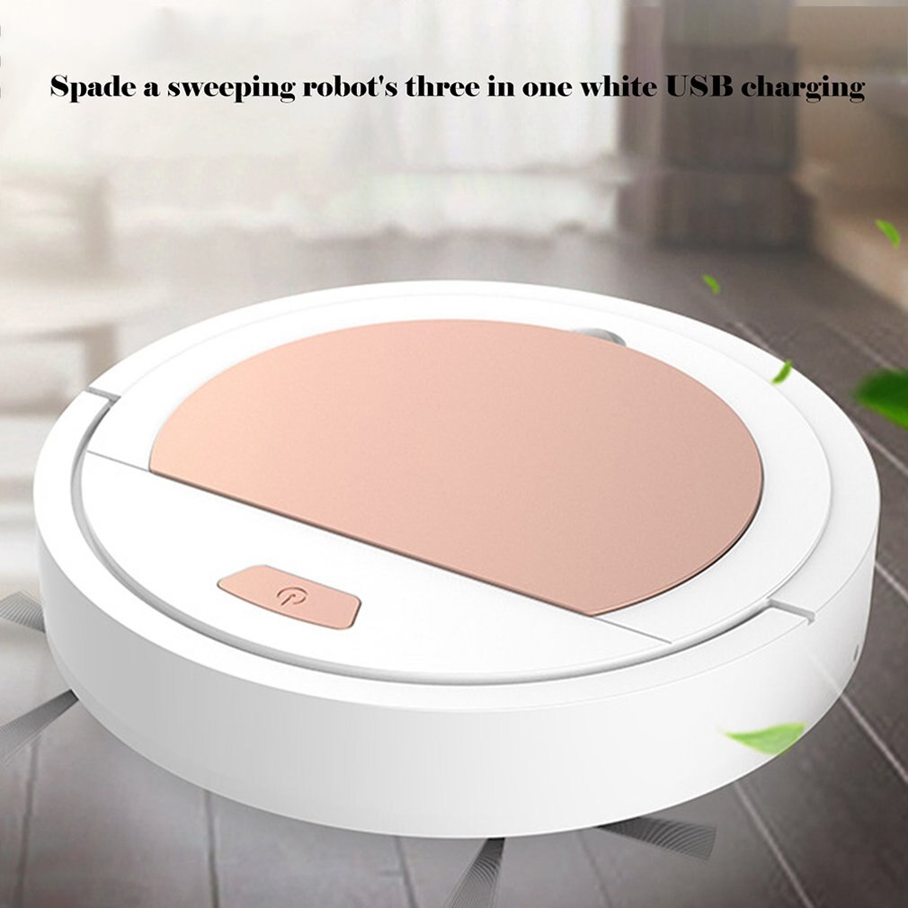 Household Sweeping Robot Automatic Suction Sweep Three-in-one Usb Charging Rechargeable Vacuum Cleaner