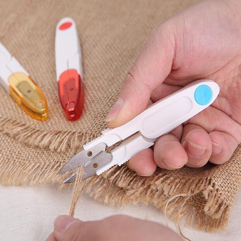 1Pc Kawaii Snips DIY Paper Cutter Accessories Scissors With Cover School Office Cutter Trimmer Tools Scissors Paper Cutter