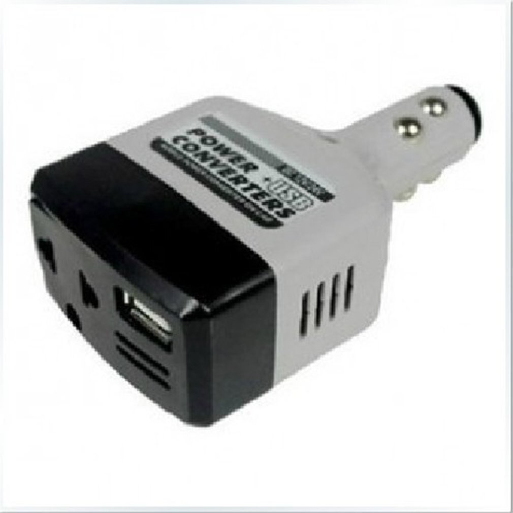 Convertisseur Allume-cigare 220V Vers 12V - Adaptateur Secteur Pour Voiture - 500mA - Noir - Universel