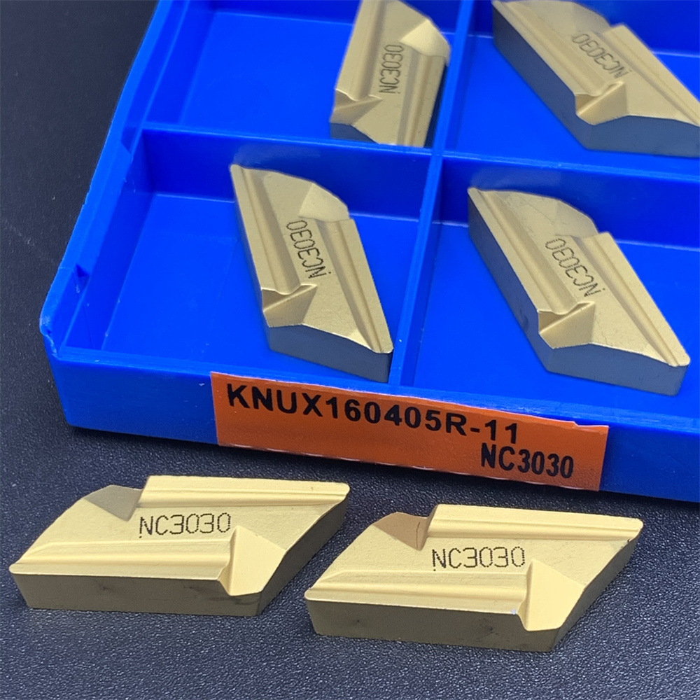 KNUX160405R NC3020 KNUX160405R NC3030 Tungsten Carbide insert substituted KORLOY KNUX160405L-11 NC3030 KNUX160405L-11 NC3020