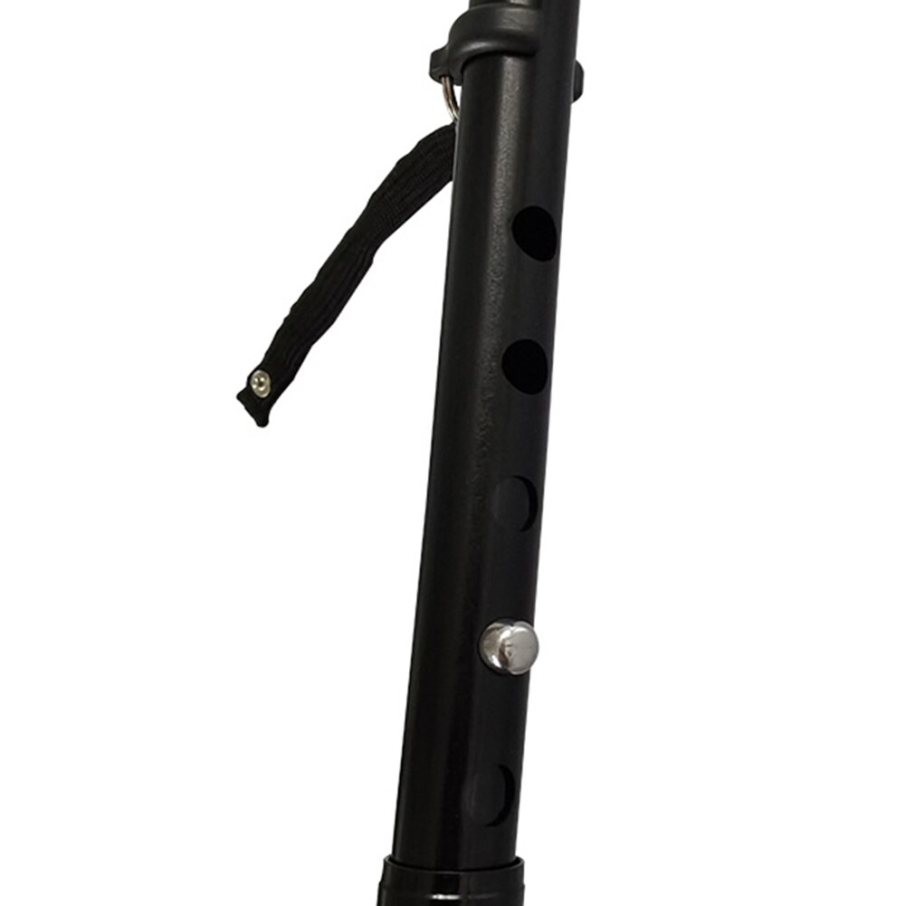 Anti-slip Portable Outdoor Camping Hiking For Elder Aluminium Alloy Multifunction Five Section Telescopic Folding Walking Stick