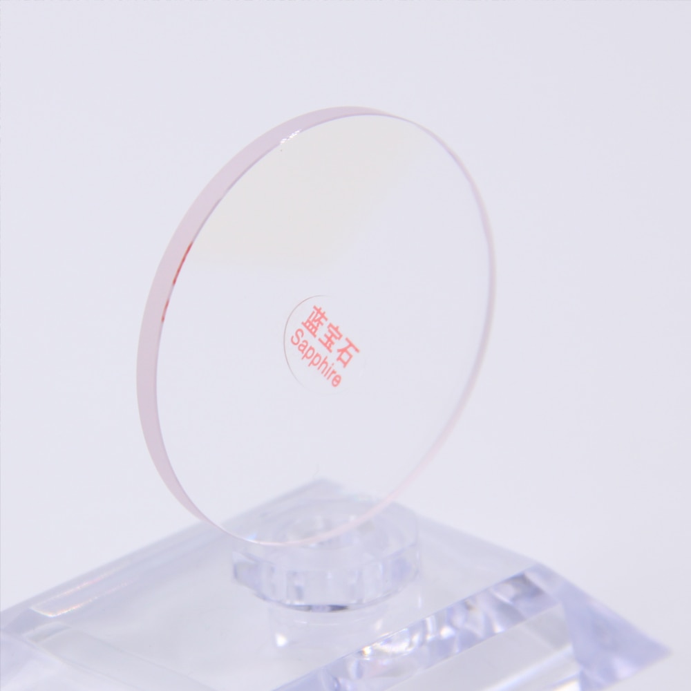 Safir ur glas udskiftning del 32.7mm x 2.7mm safir ur glas til casio mdv -106: No-ar-coated