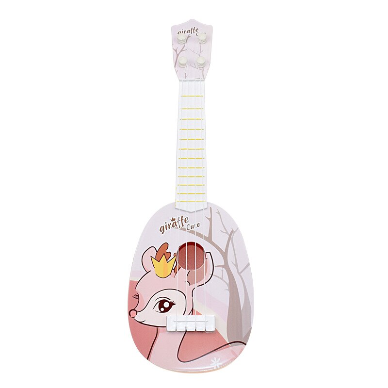 Guitar Children´s Toys Ukulele Children´s 4-String Beginner Musical Instrument Toy Educational Toy Cute Mini Guitar 4 Color: 10