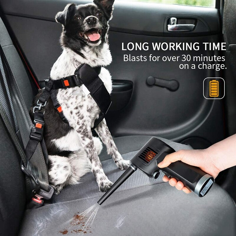 Compressed Air Duster, Generation Canned Air, for Computer Keyboard Electronics Cleaning, Reusable Dust Destroyer