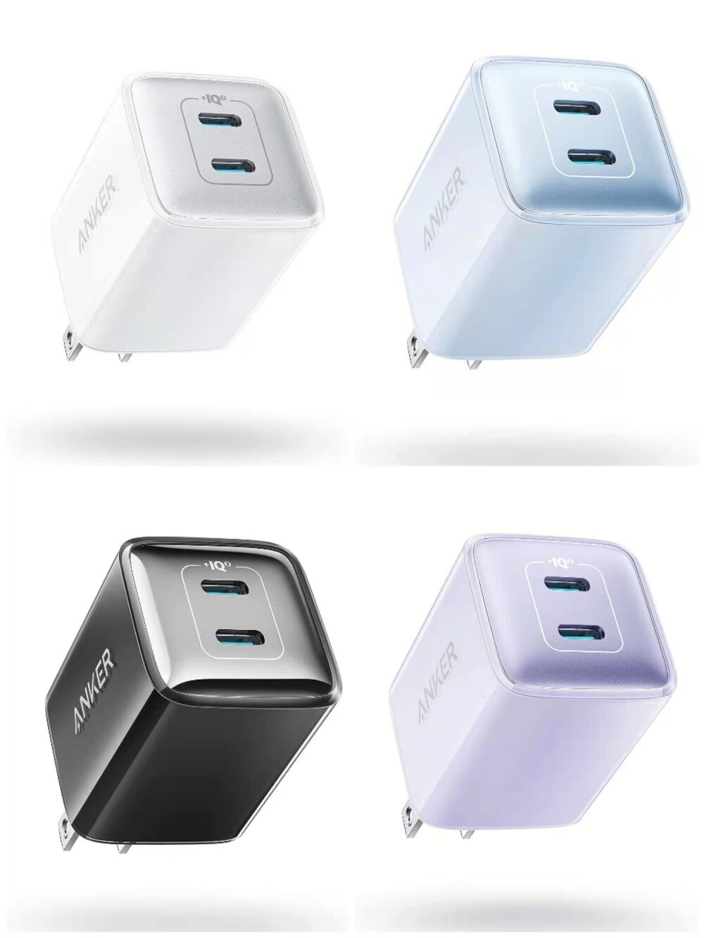 Anker 521 ladegerät (nano pro), anker nano pro , 40w piq 3.0 dual-port kompakt-schnellladegerät mit usb-c-anschluss, für iphone 13/13 mini und mehr