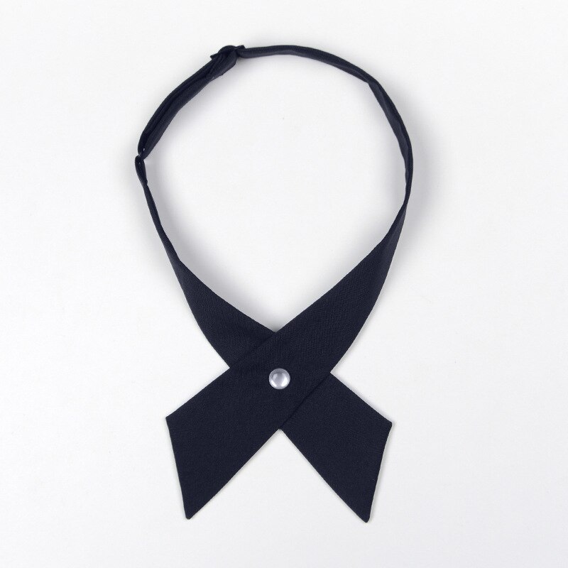 Set met Marineblauwe Denim X-vormige Bretels met Clips en Voorgebonden Vlinderdas | Op voorraad