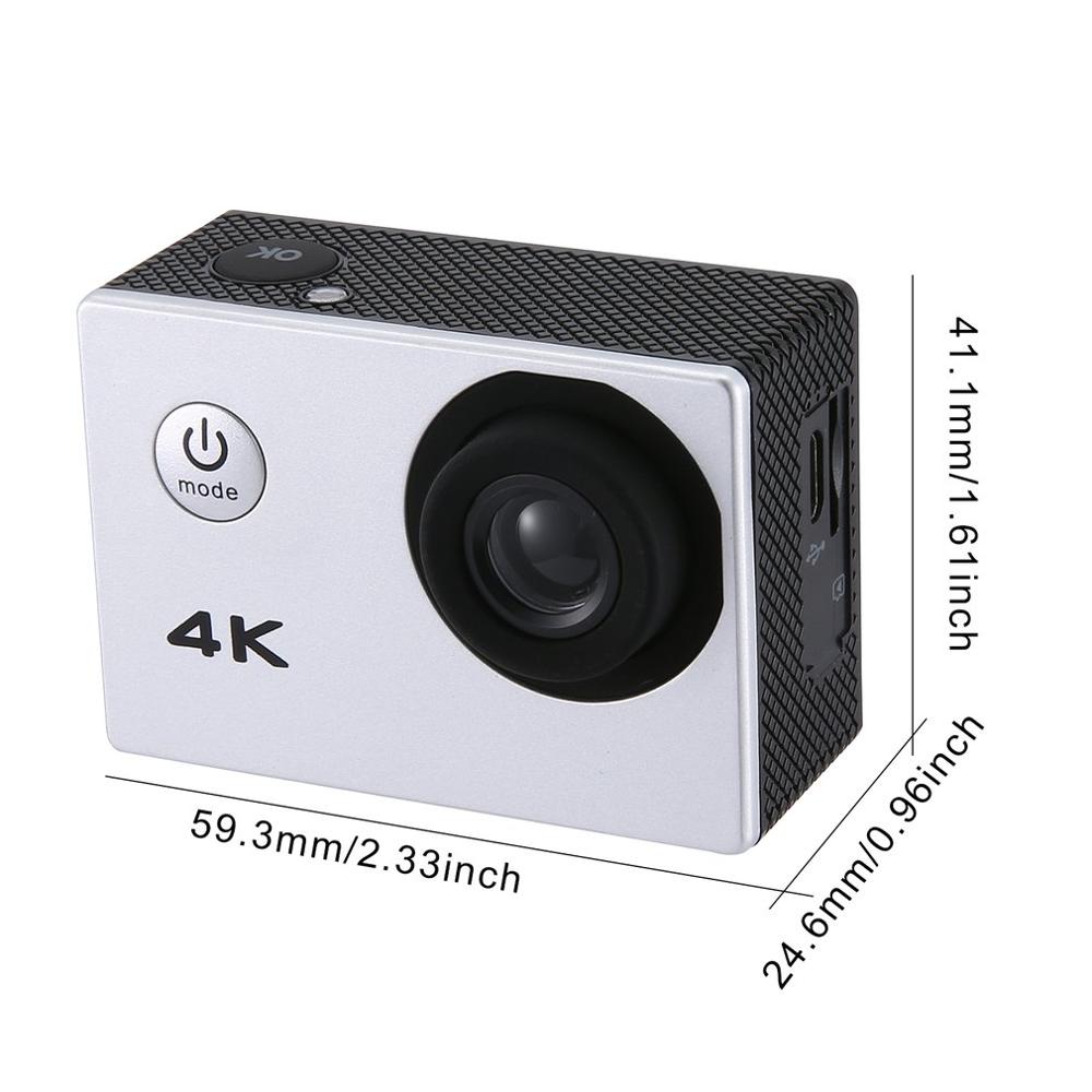 SJ caméra 4K 2.0 pouces écran LCD plongée 30m étanche Cam Sports extrêmes DV 1080p moto voiture Sports de plein air