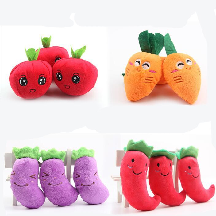 4pc Lustige Mini Plüsch quetschen Spielzeug Orange Huhn beine Karotte Klang Spielzeug Obst Lebensmittel für freundlicher erwachsene Anti betonen spielzeug Werkzeug YJN