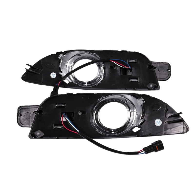 Led Drl Dagrijverlichting Fog Lamp 12V Auto Running Lights Voor Mitsubishi Lancer Ex