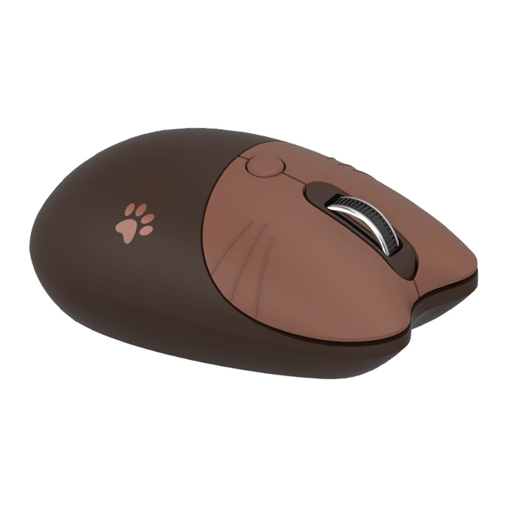Mofii M3 2.4G Wireless Mouse Ergonomic Office Mice Auto Sleep Low Noise 1600DPI Mouse Gaming Mouses for PC Laptop Computer: Brown