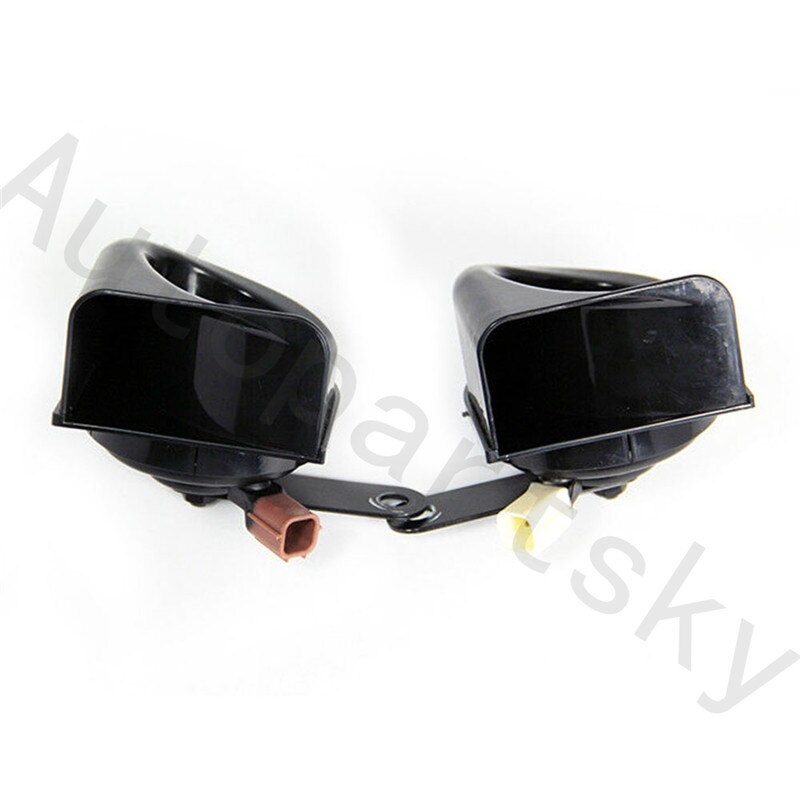 [Set Of 2PCS] Good High + Low Tone Horns 12V 4A 108dB For Honda Accord For Acura TSX / RL Part # 38150SDBA02 38100SDBA02