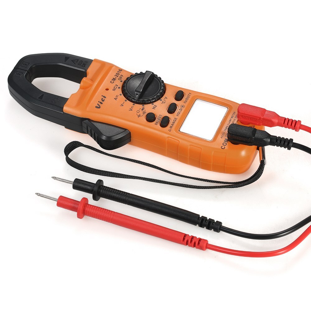 Vici Digital Clamp Meter Multimeter AC/DC Voltage Current Clamp Capacitance Temperature Resistance Diode Tester Continuity Test