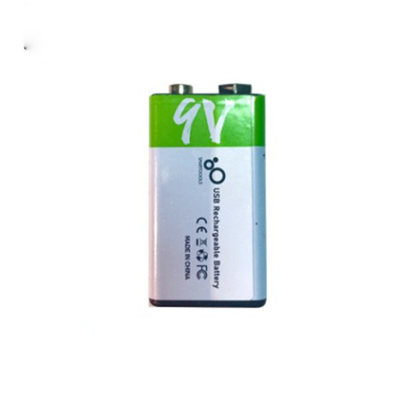 9V 650mAh li-ion Rechargeable battery Micro USB Batteries 9 v lithium for Multimeter Microphone Toy Remote Control KTV use