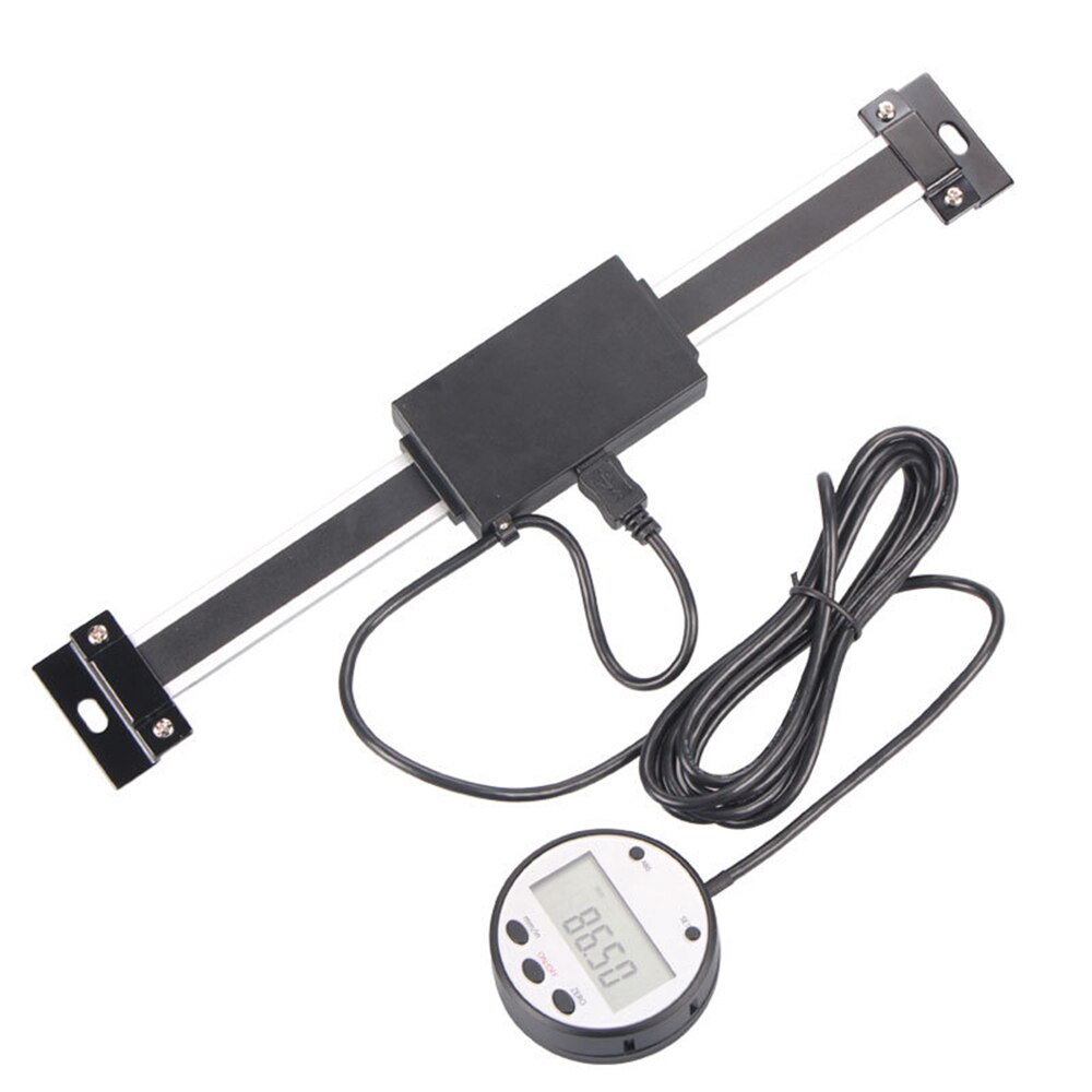 Digital Linear Readout Display Ruler Machine Tools Measuring Tool for Mill Lathe Scale Ruler Vertical Magnetic Remote External
