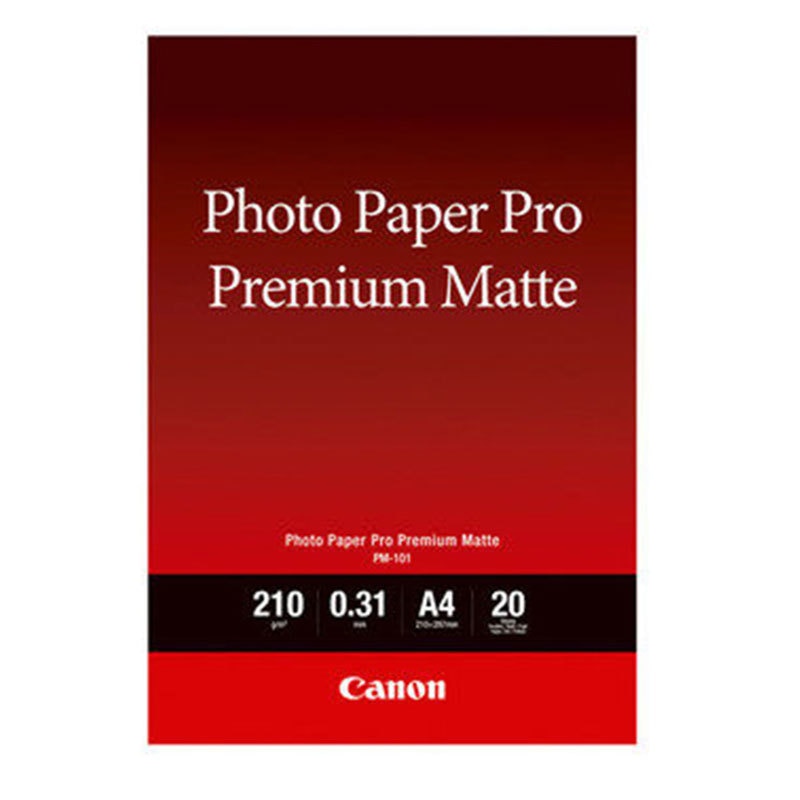 20 Sheets Canon original PM101 photo paper matte A4 A3 A2 photo paper pro100 printer photo paper