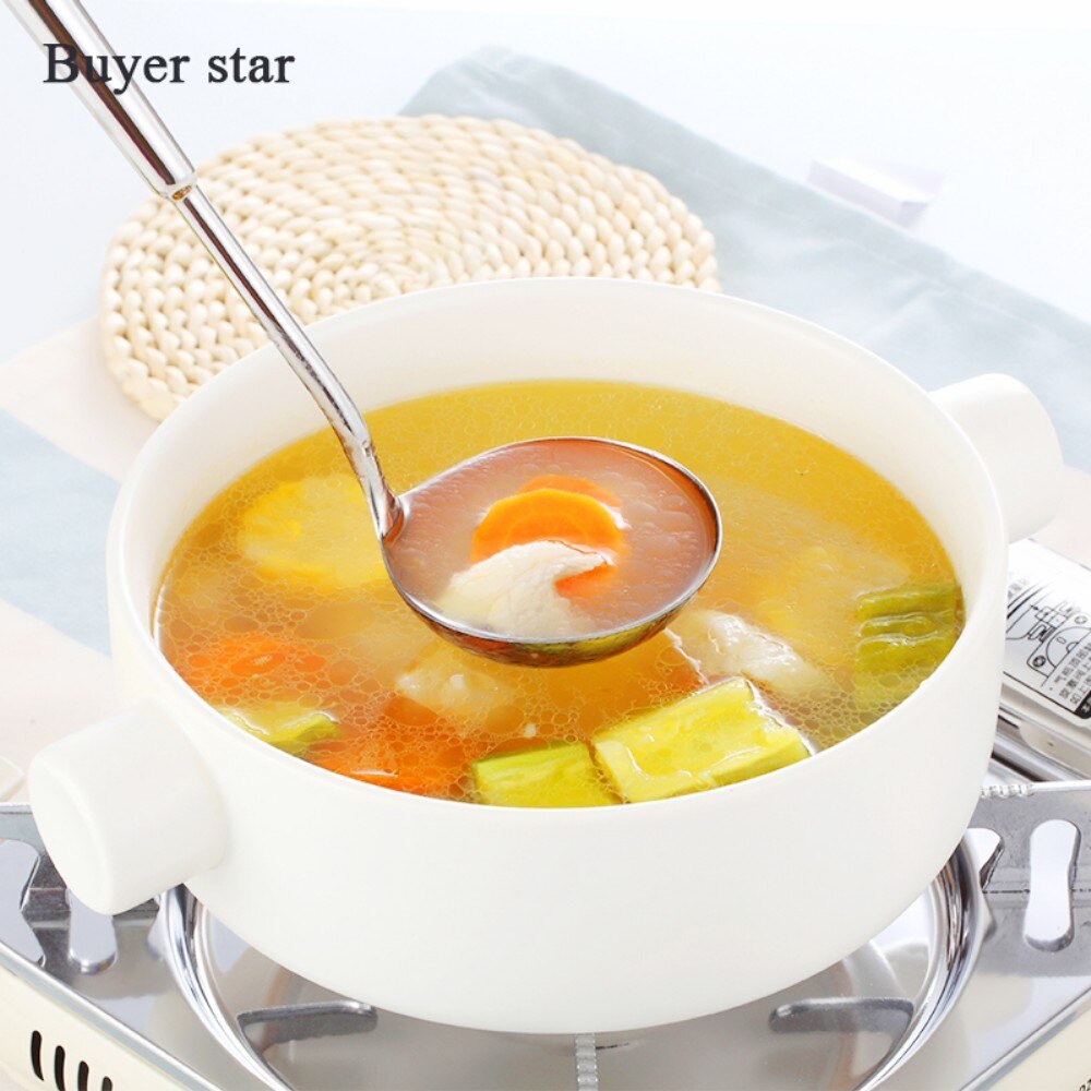 Espátula de acero inoxidable de , utensilios de cocina, cuchara de metal para sopa, juego de espátulas, espátula giratoria para Cocina