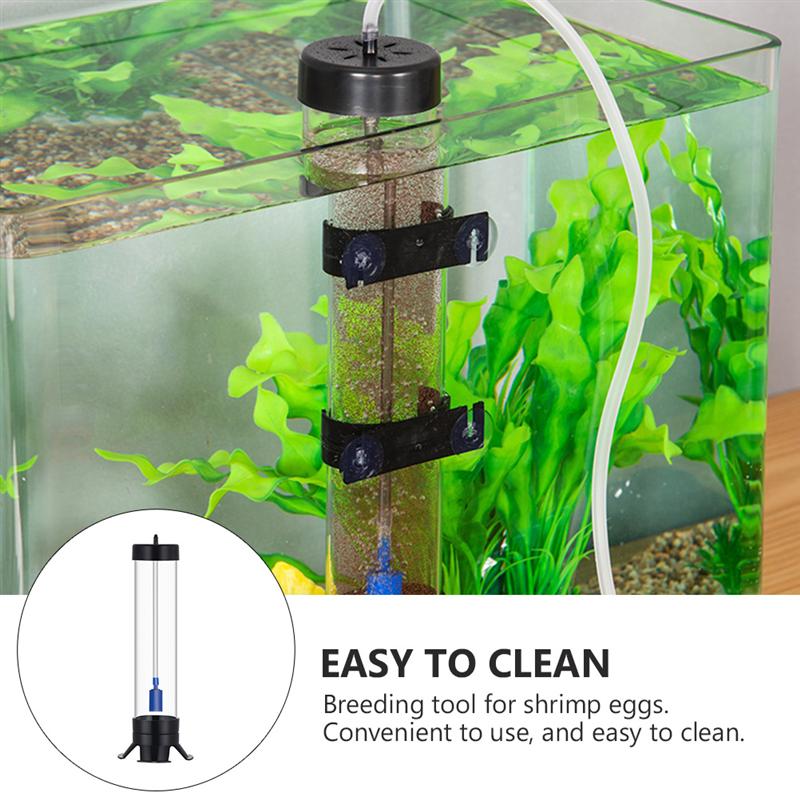 1pc Practical Durable Plastic Shrimp Hatching Box Breeding Supply Breeder Box Shrimp Egg Incubator Shrimp Breeder Box