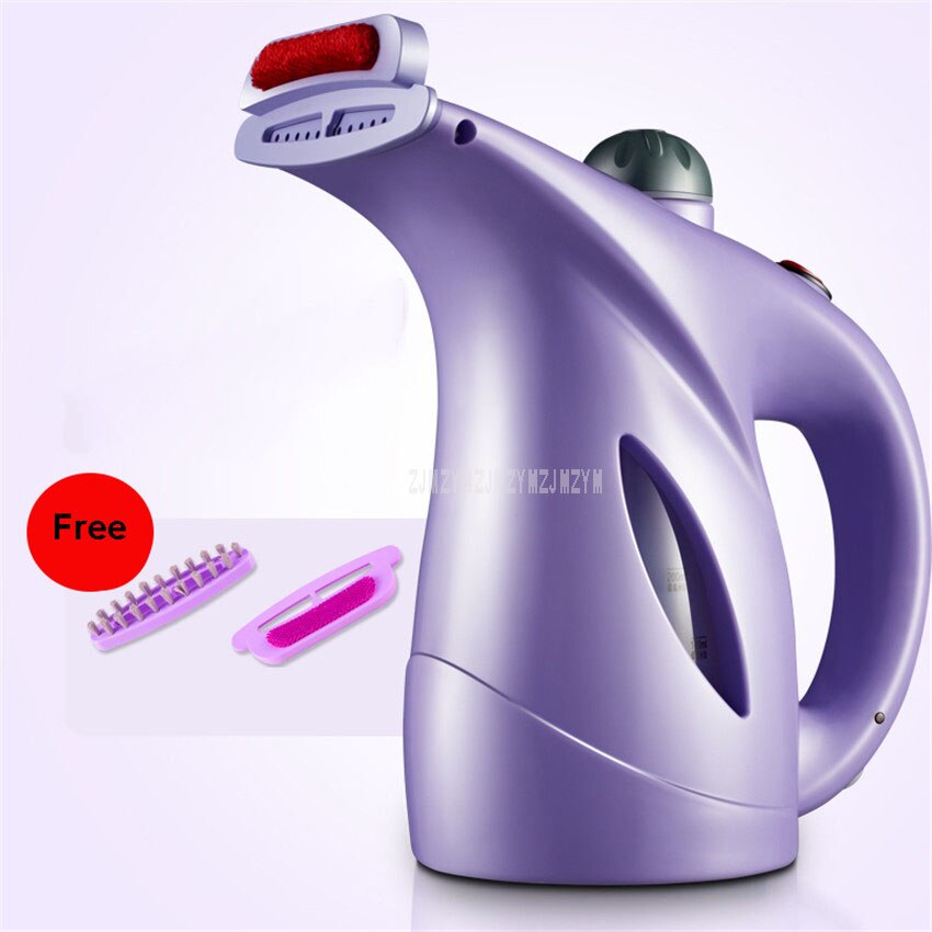 Portable HandHeld Steam Ironing Machine Garment Steamer Home Appliance Steamer Brush For Home Humidifier Facial Steamer GS-5158: Normal Purple