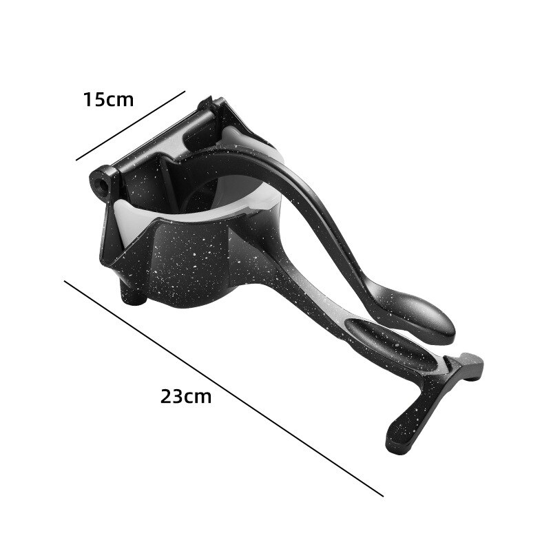 Manual Citrus Juicer Orange Squeezer Lemon Press Citrus Press Kitchen Gadgets and Accessories Kitchen Tools Orange Juicer: Style B Black