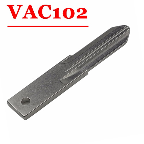 (10 pcs/lot)Metal Blank Uncut VAC102 Blade For Renault Key