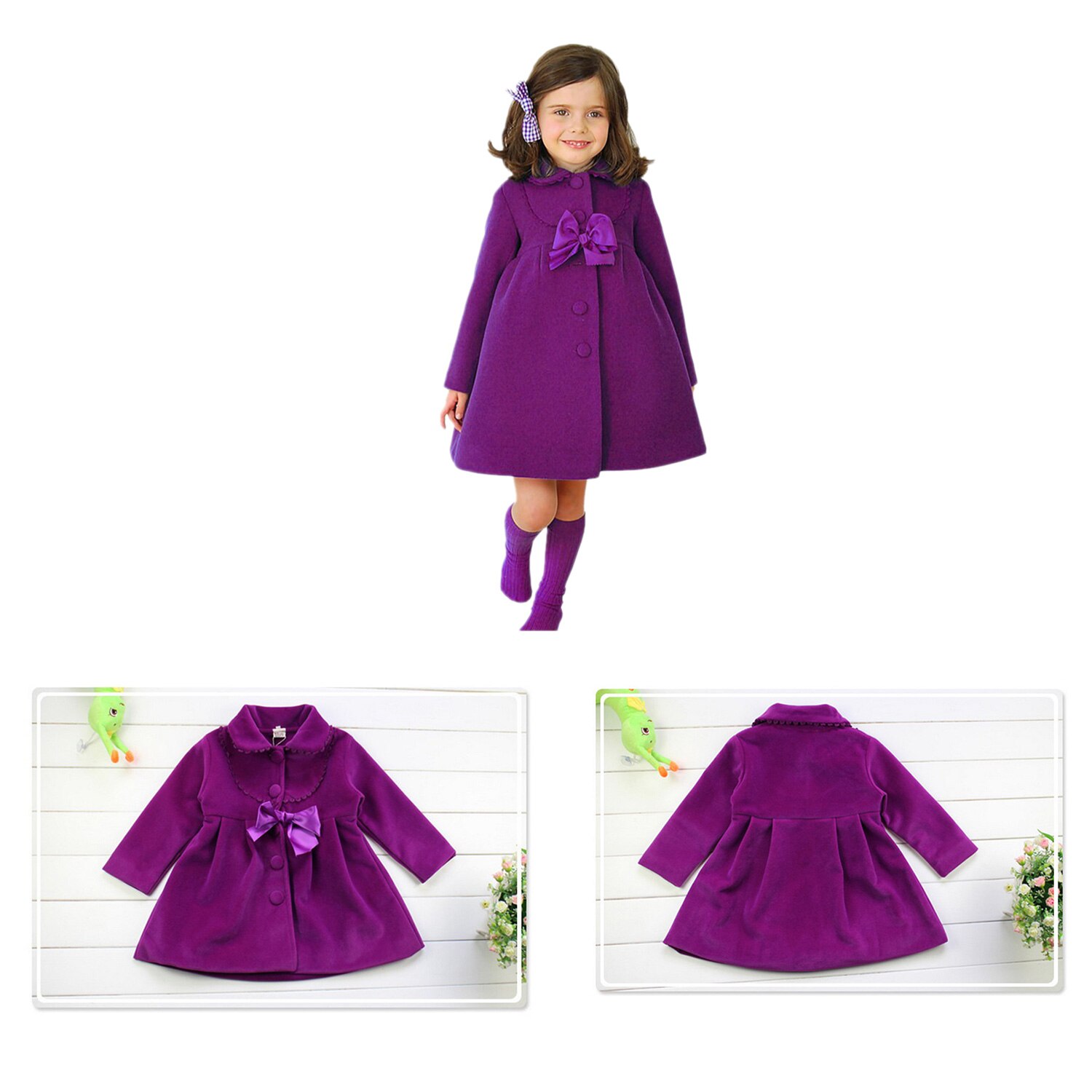 Giacca invernale per bambina cappotto moda per bambini capispalla per bambini neonata cappotto caldo piumini abbigliamento per bambini