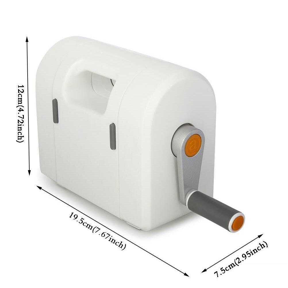 Cutting Embossing Machine Educatief Cutter Diy Machine Tools Voor Kids Art Class Home Decoratie (Wit)