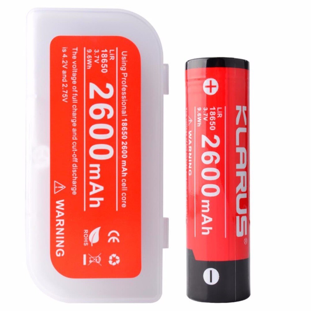 Pile Rechargeable 2600 originale, batterie Li-ion 18650 mAh, pour lampe de poche LED, Protection Multiple