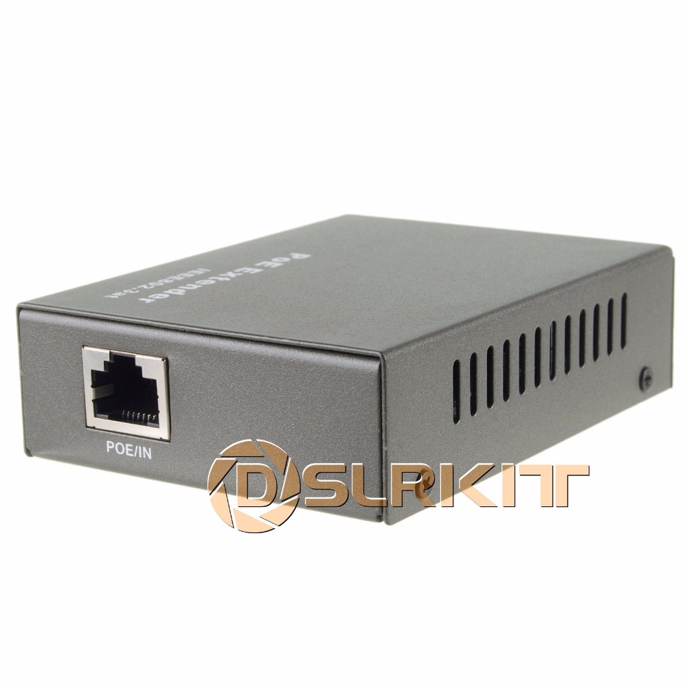 PoE Extender 100-400meter IEEE 802.3at Power over Ethernet Repeater IP Camera