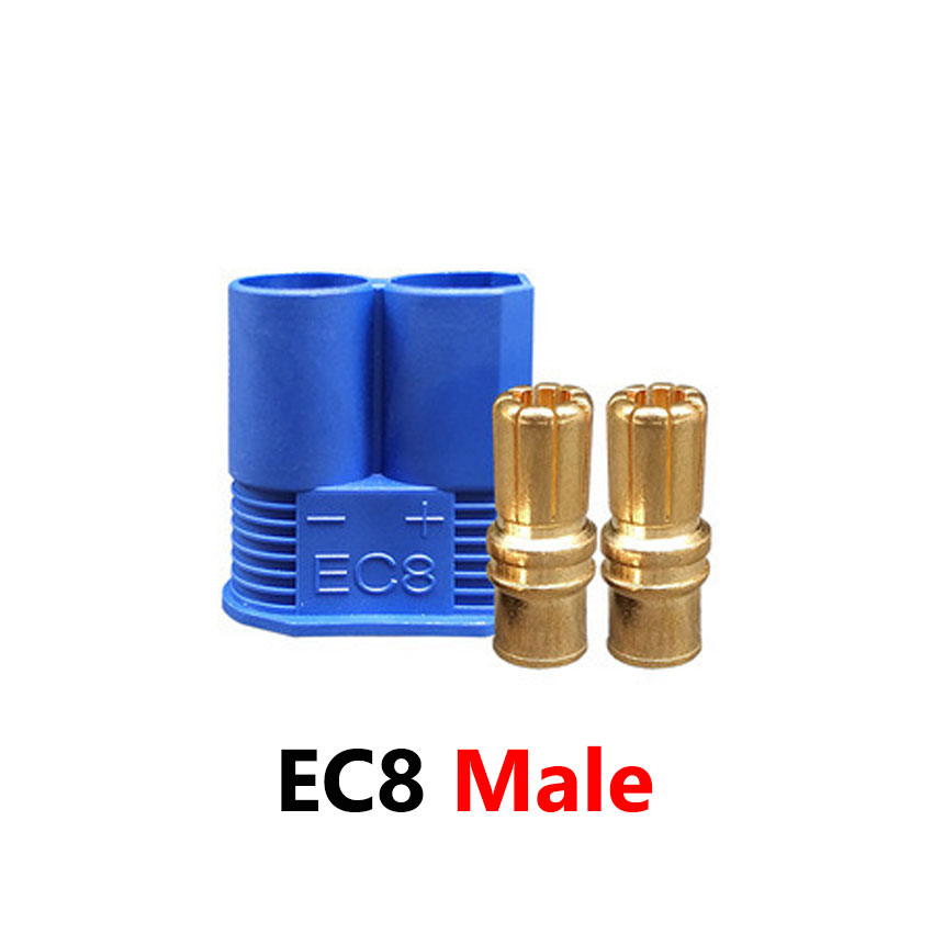 Ec2 Ec5 Ec3 Ec8 Bananenstekker Batterij Motor Mannelijke Vrouwelijke Hoge Stroom Plug Connector Voor Rc Model Vliegtuig Helikopter Auto: Goud