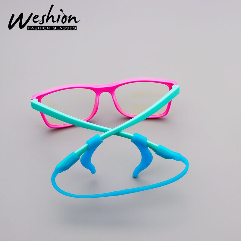 Correas de gafas para niños, funda de goma de silicona para gafas de bebé