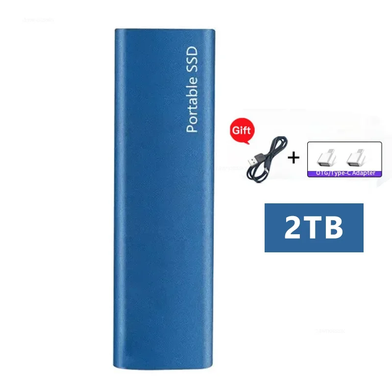 Bärbar ssd 1tb extern hårddisk med hög hastighet 2tb ssd-enhet, usb 3.1 typ-c-lagringsenhet för bärbar/stationär/mac /pc 64gb: Beige