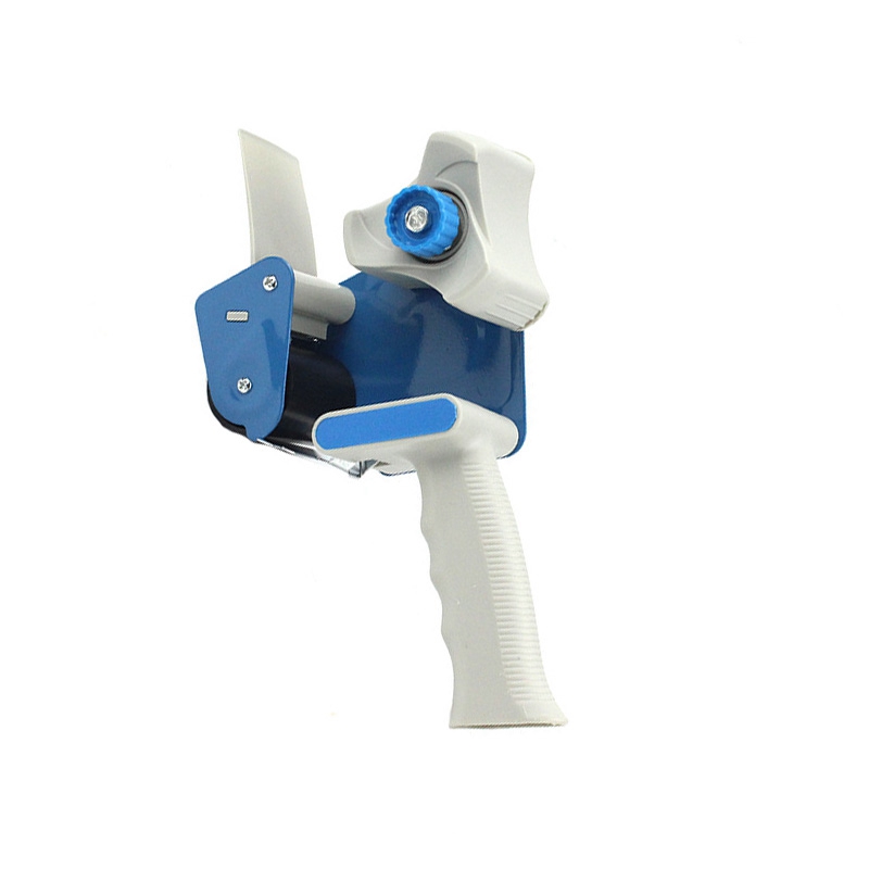 Packing Tape Dispenser (1 Pack) 2 Inches Lightweight Industrial Side Loading Tape Dispenser ( Blue): Default Title