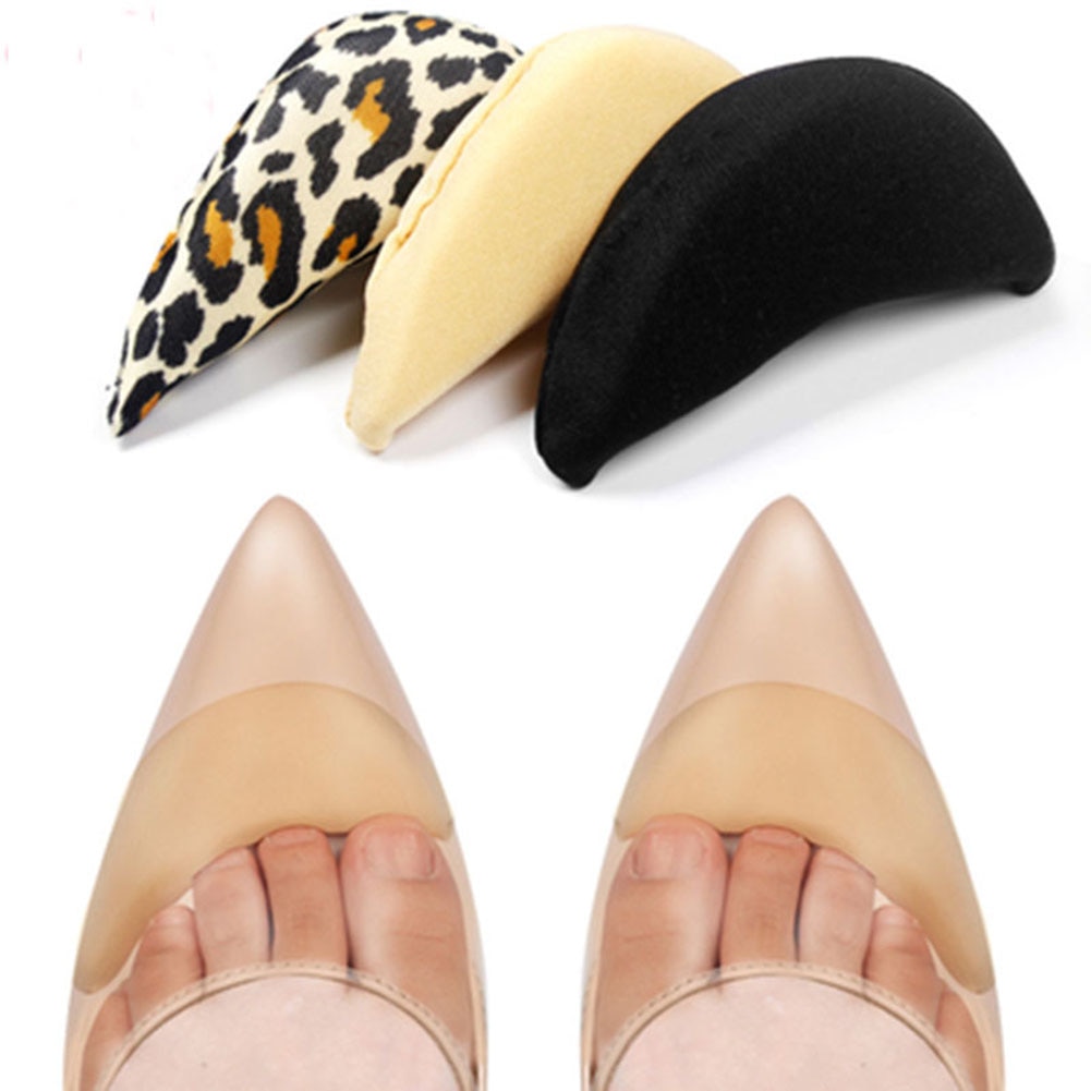 Anti-Pain Sponge Cushion Foot Forefoot Half Yards Shoes Pad Top Plug Foot File Bunion Corrector Sock Helper