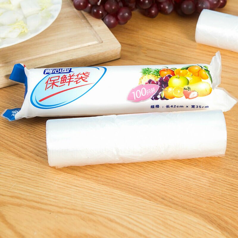 One roll food Storage saver bags Vacuum Plastic roll custom size Bags For Kitchen Vacuum Sealer to keep food fresh