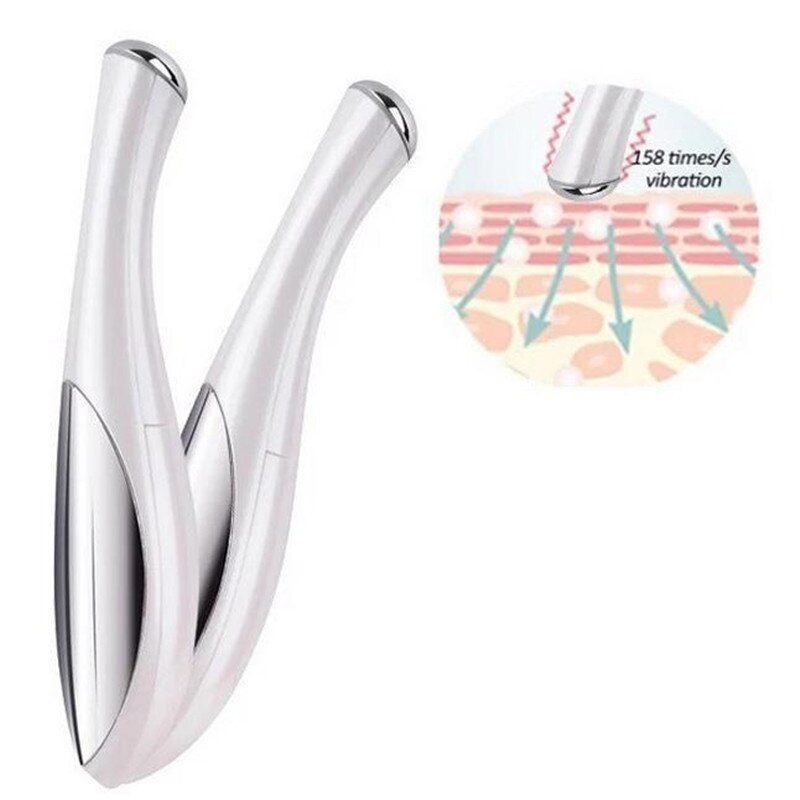 Mini lápiz eléctrico portátil para masaje de ojos, dispositivo facial de círculo oscuro, vibración, cara delgada, palo mágico, antiarrugas, cuidado de los ojos, 20 #42