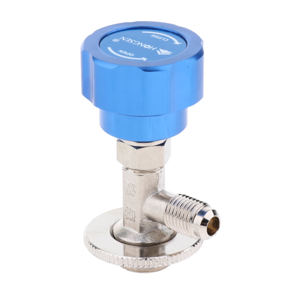 R22 R600a Refrigerant Can Bottle Tap Opener Valve Tool Adapter